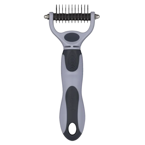 AnimAll Double-Sided Matting Comb for detangling the coats of long-haired dog and cat breeds, S 18x7.5x3.5 cm