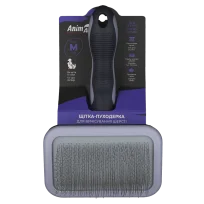 AnimAll Shedding Brush for Grooming Cats and All Dog Breeds, M 20.8x13x7.1 cm