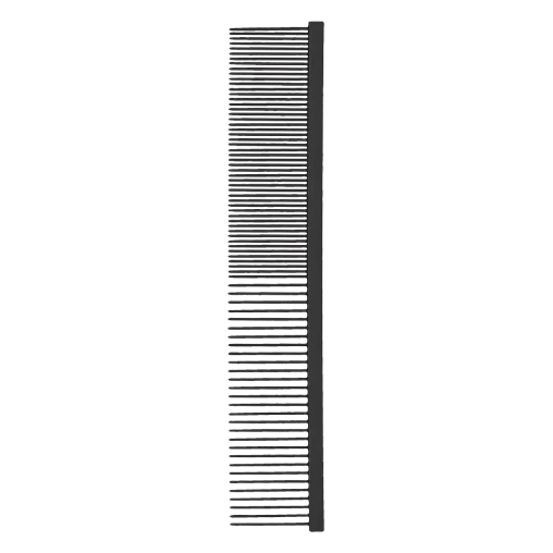 AnimAll Metal Comb for Grooming Long-Haired Dog Breeds, 79 teeth, 18.4×4×0.4 cm