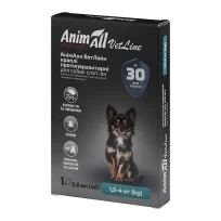 Краплі AnimAll VetLine Spot-On від бліх і кліщів для собак вагою 1.5-4 кг