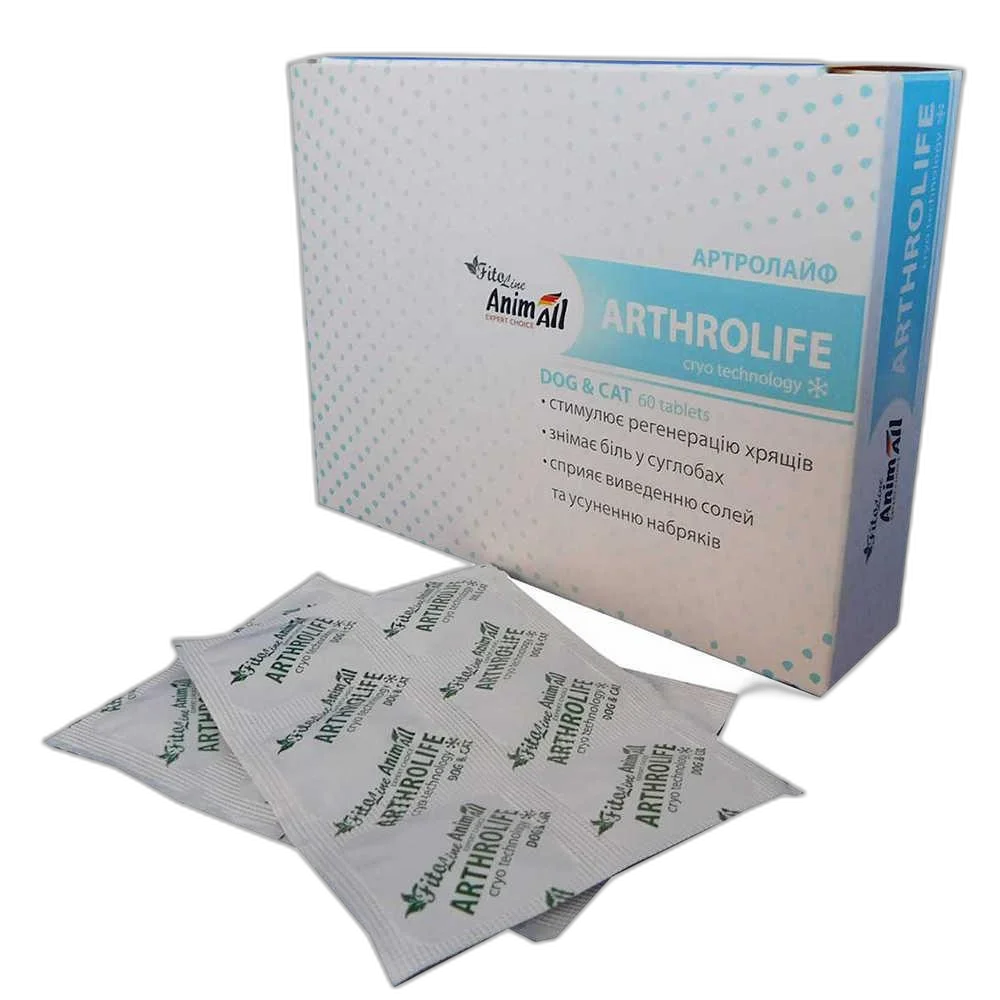 Таблетки AnimAll FitoLine Артролайф