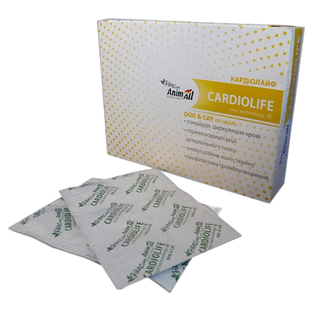 Таблетки AnimAll FitoLine Кардіолайф