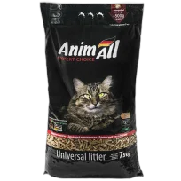 Деревний наповнювач AnimAll для котів, 7.5 кг