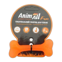 Іграшка AnimAll Fun кістка, помаранчева, 8 см