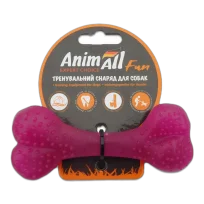 Іграшка AnimAll Fun кістка, фіолетова, 12 см