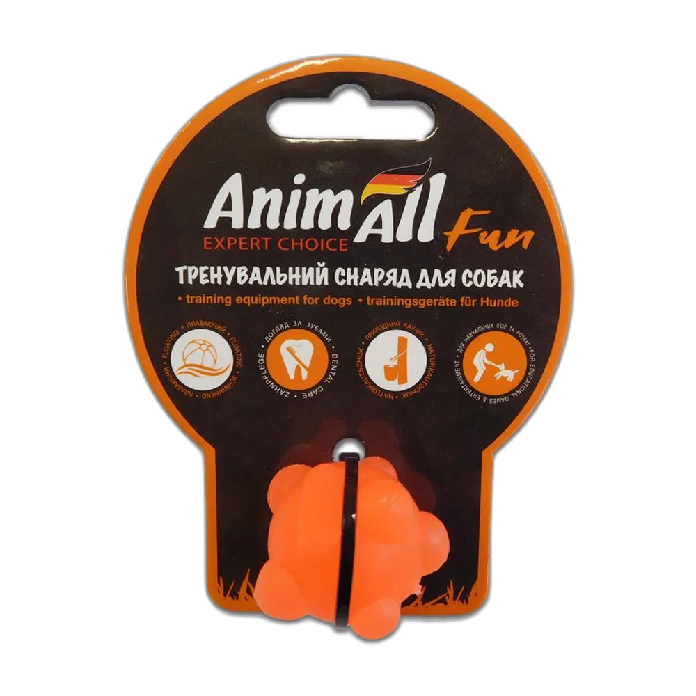 Іграшка AnimAll Fun куля молекула, помаранчева, 3 см
