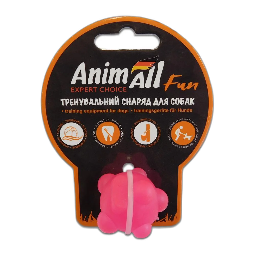 Іграшка AnimAll Fun куля молекула, коралова, 3 см