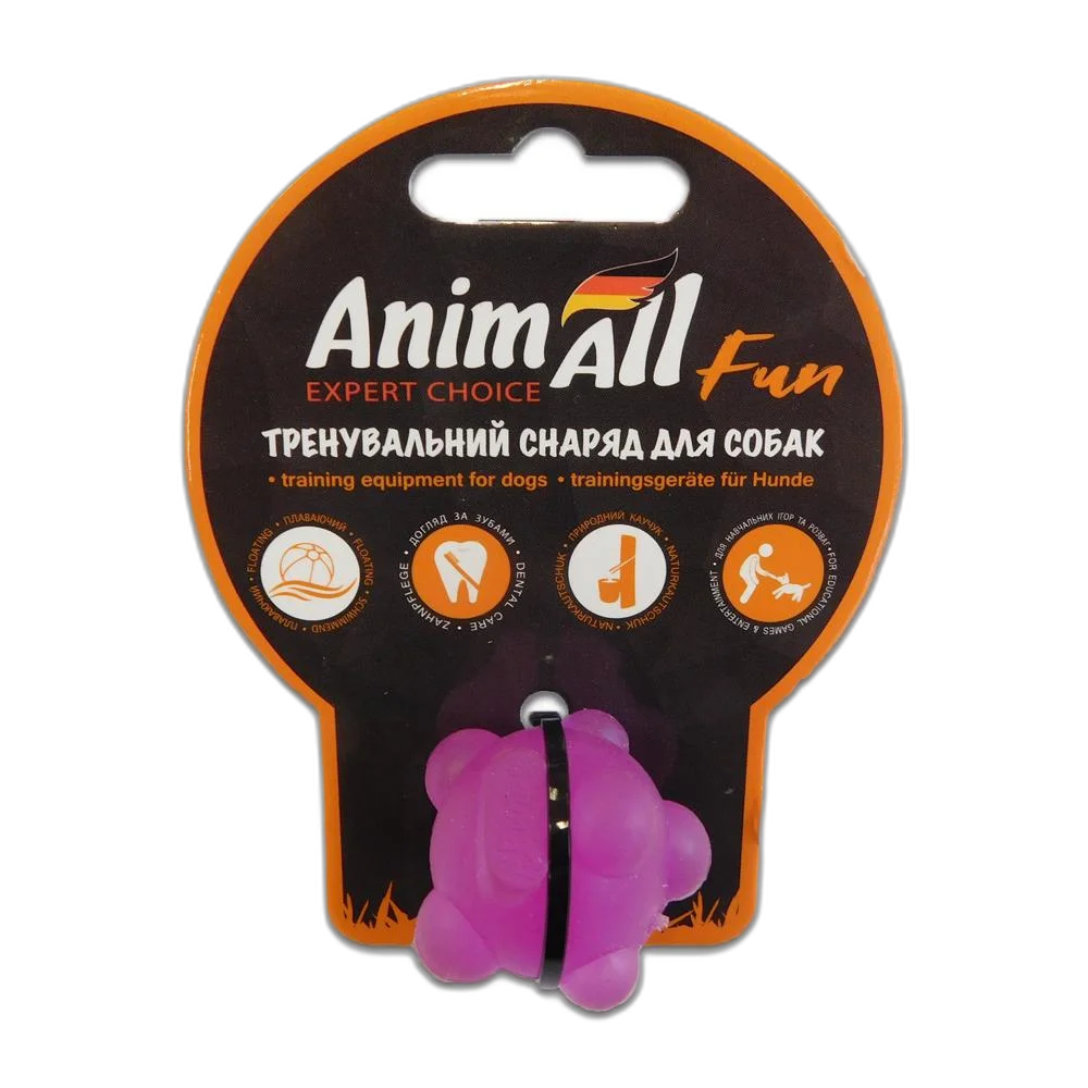Іграшка AnimAll Fun куля молекула, фіолетова, 3 см