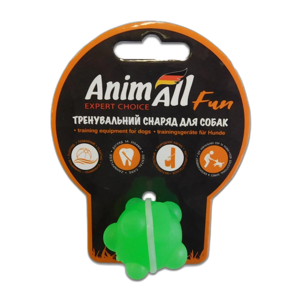 Іграшка AnimAll Fun куля молекула, зелена, 3 см