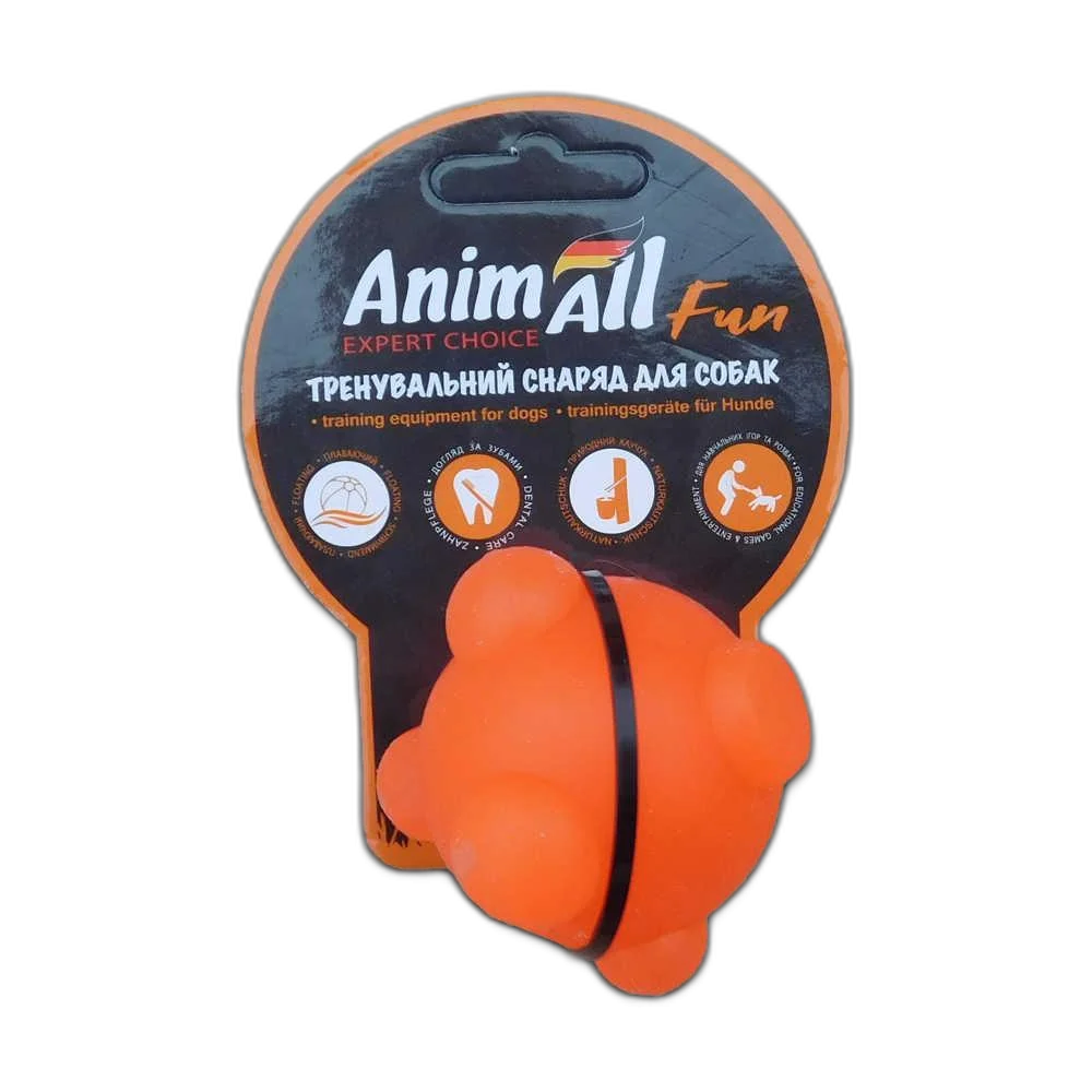 Іграшка AnimAll Fun куля молекула, помаранчева, 5 см