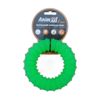 Іграшка AnimAll Fun кільце з шипами, зелене, 12 см