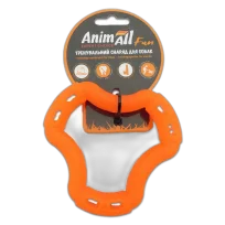 Іграшка AnimAll Fun кільце 6 сторін, помаранчеве, 12 см