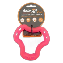 Іграшка AnimAll Fun кільце 6 сторін, коралове, 12 см