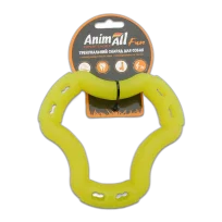 Іграшка AnimAll Fun кільце 6 сторін, жовте, 15 см