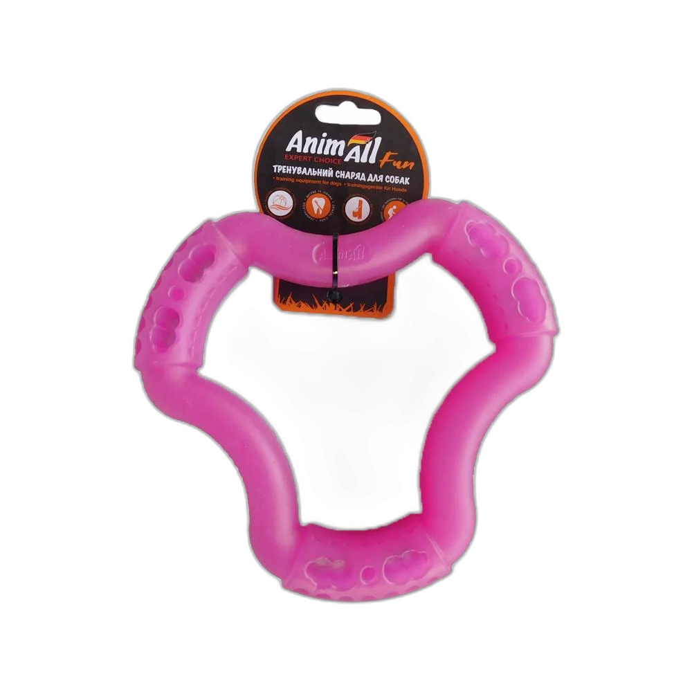 Іграшка AnimAll Fun кільце 6 сторін, фіолетове, 20 см