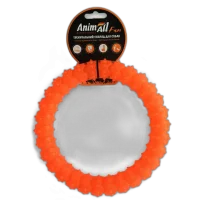 Іграшка AnimAll Fun кільце з шипами, помаранчеве, 20 см