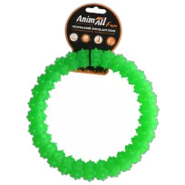Іграшка AnimAll Fun кільце з шипами, зелене, 20 см