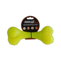 Іграшка AnimAll Fun кістка, жовта, 25 см