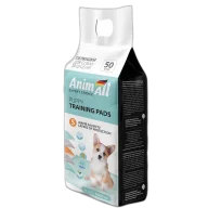 Пелюшки AnimAll Puppy Training Pads для собак і цуценят, 60 х 60 см, 50 штук