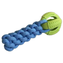 Іграшка AnimAll GrizZzly для собак, Кроссфіт з мʼячем, 24 × 10 × 6 см