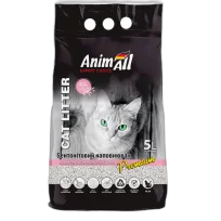 Бентонітовий наповнювач AnimAll Premium Baby Powder з ароматом дитячої пудри, для котів, 5 л