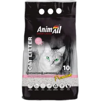 Бентонітовий наповнювач AnimAll Premium Baby Powder з ароматом дитячої пудри, для котів, 10 л