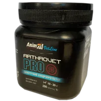 Хондропротектор AnimAll VetLine Arthrovet PRO для середніх порід собак 1 г × 200 табл