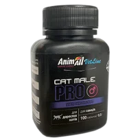 Вітаміни AnimAll VetLine CAT MALE PRO для дорослих котів  0.5 г × 100 табл