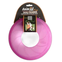 Іграшка АнімАлл Фан Фрізбі для ігор з собакою 22 см, фіолетова
