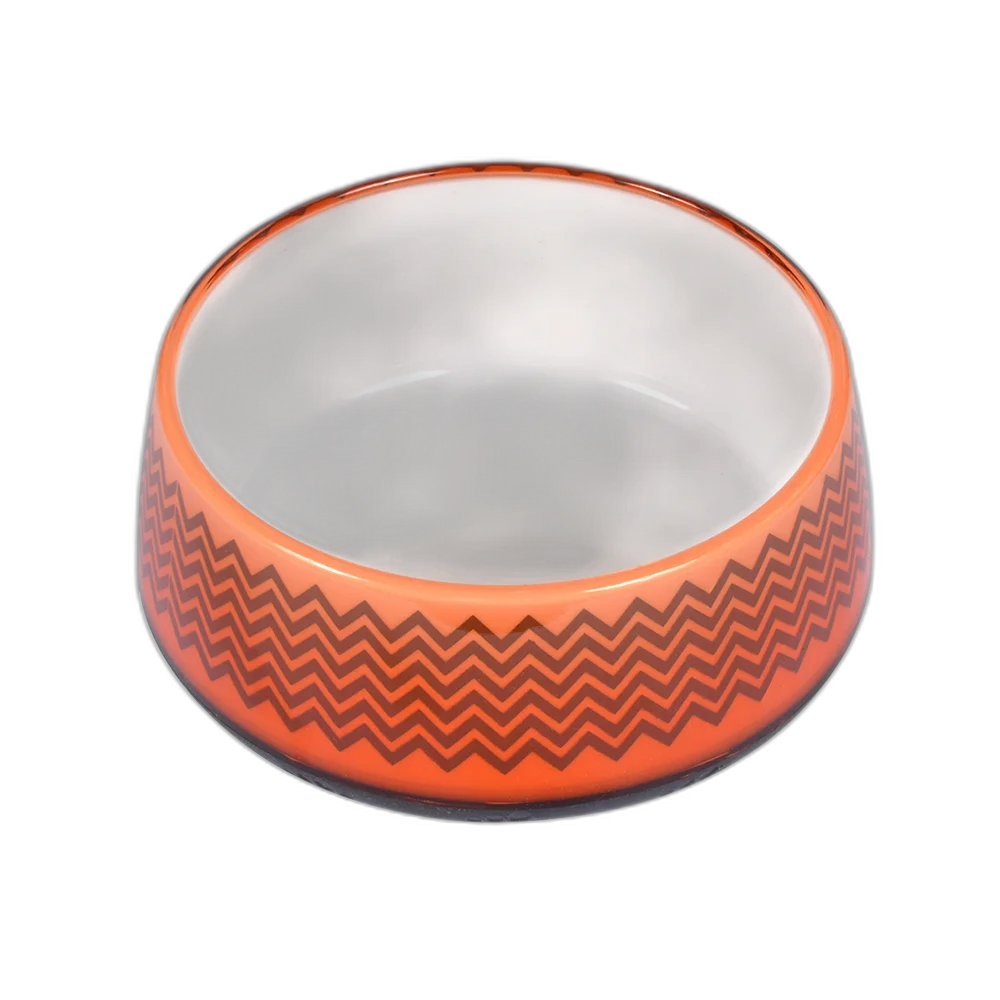 Миска AnimAll Super з візерунком, 300 мл, помаранчева