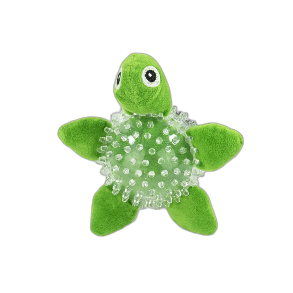 Мʼяка іграшка AnimAll GrizZzly Черепаха, для собак, 9 см, зелена