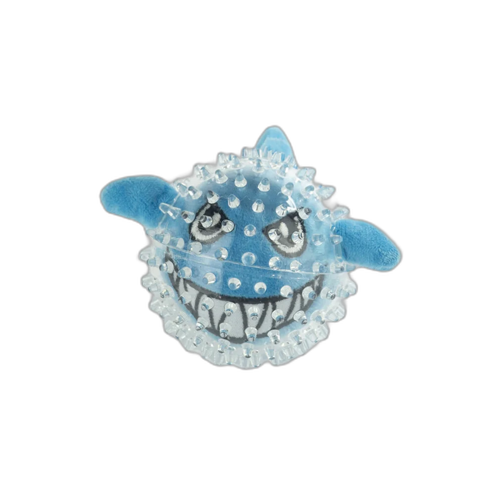 Мʼяка іграшка AnimAll GrizZzly Акула для собак, 9 см, синя