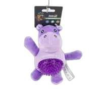 Мʼяка іграшка AnimAll GrizZzly Бегемот, для собак, 19×18×8 см