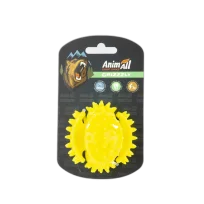 Іграшка AnimAll GrizZzly мультифункціональний мʼяч, для собак, 7.5 см, жовта