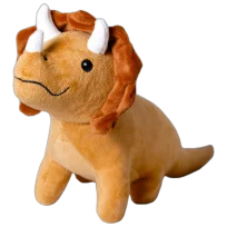 Мʼяка іграшка AnimAll GrizZzly Динозавр, для собак, з пищалкою, 34×20×10 см