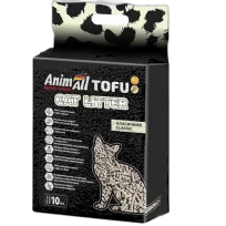 Соєвий наповнювач AnimAll Tofu Classic для котів, без аромату, 10 літрів (4.66 кг)