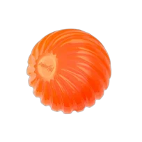 Іграшка AnimAll Fun мʼяч хвиля з пищалкою, для собак і котів, 65 мм, помаранчевий