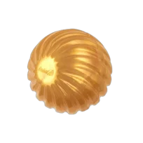 Мʼяч AnimAll Fun хвиля з пищалкою для собак та котів, 75 мм, золотий