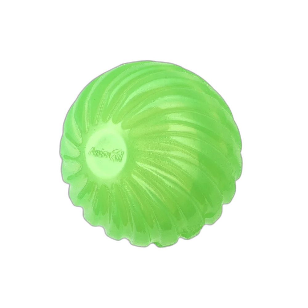 Мʼяч AnimAll Fun хвиля з пищалкою для собак та котів, 75 мм, зелений