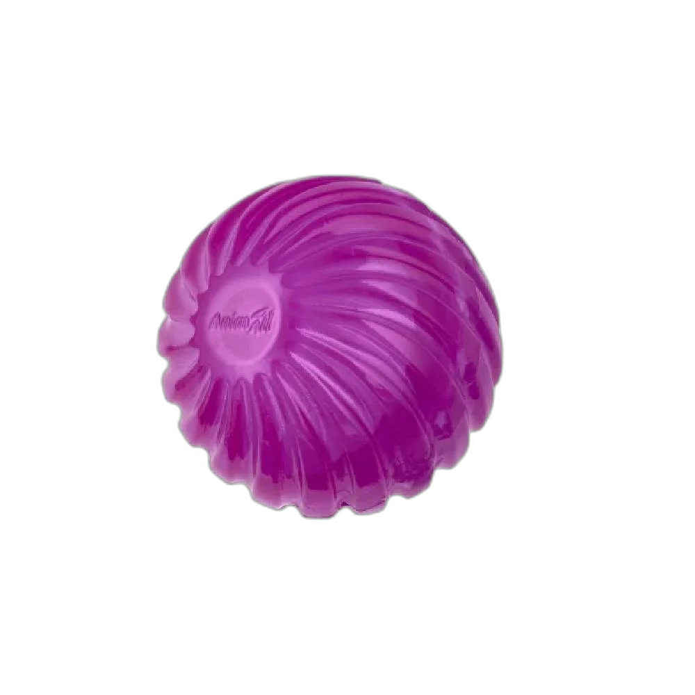 Ball AnimAll Fun wave with a whistle, purple, 75 mm