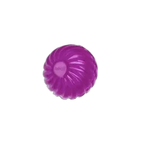 Іграшка AnimAll Fun мʼяч хвиля з пищалкою, для собак і котів, 45 мм, фіолетовий