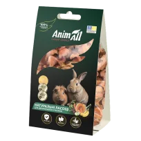 Натуральні ласощі AnimAll сушена морква для декоративних гризунів, 50 г