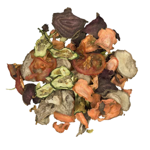 AnimAll natural treats dried vegetable mix with celery for decorative rodents, 50 g