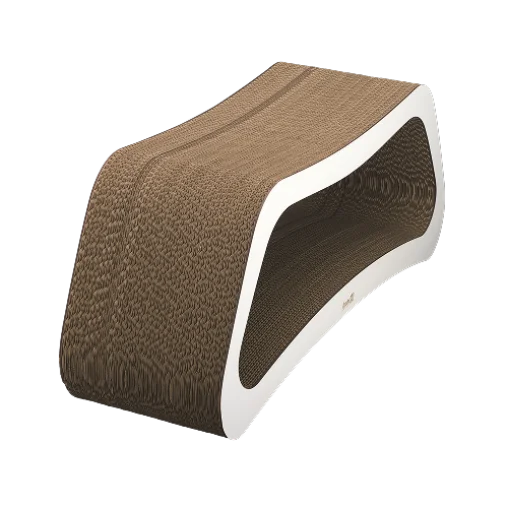 Дряпка AnimAll "Тріо-3" для котів, картонна, 77×32×25 см