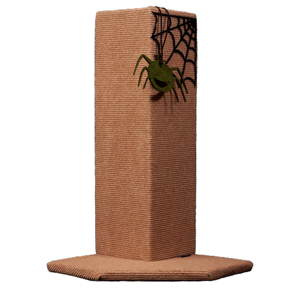 Дряпки AnimAll углове павутиння, для котів, беж 60 см