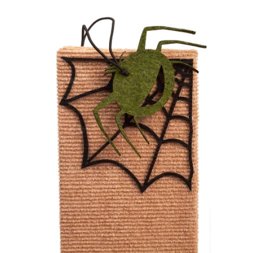 Дряпки AnimAll углове павутиння, для котів, беж 60 см