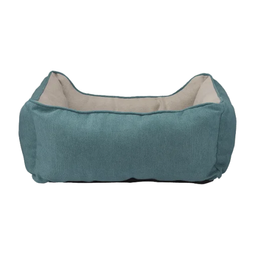 Лежак AnimAll Nena для котів та собак, колір бірюзовий, S 45х35х16 см