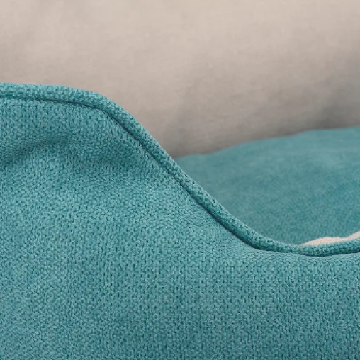 Лежак AnimAll Nena для котів та собак, колір бірюзовий, S 45х35х16 см