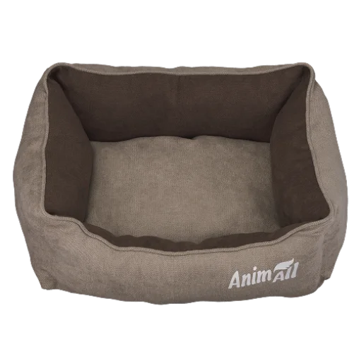 Лежак AnimAll Nena для котів та собак, колір бежевий, S 45х35х16 см