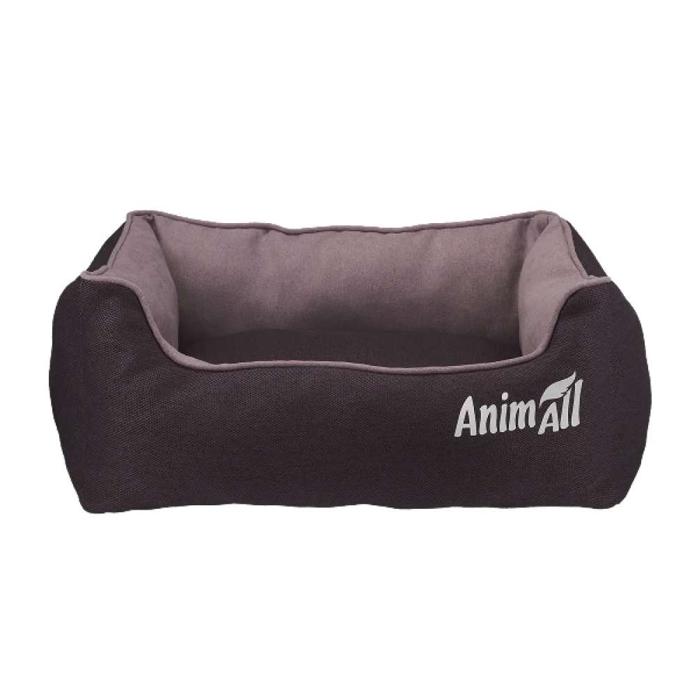 Лежак AnimAll Nena для котів та собак, колір фіолетовий, S 45х35х16 см